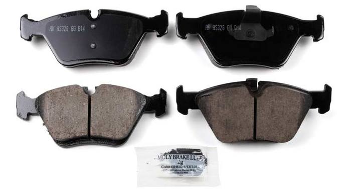 BMW Disc Brake Pad Set - Front (Ceramic) (EURO) 34116779652 - Akebono Euro Ultra-Premium EUR946